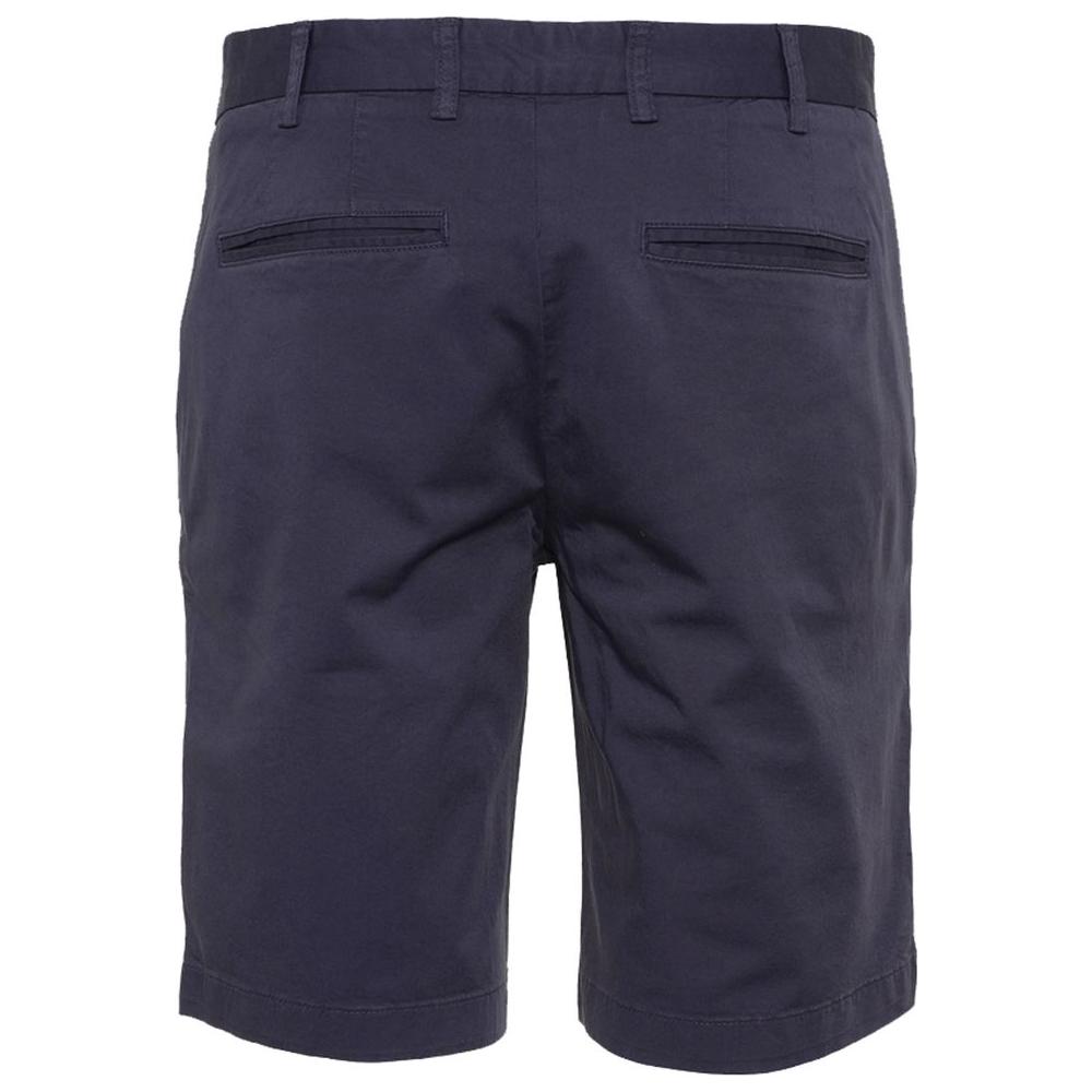 Refrigiwear Elegant Beige Bermuda Shorts with Logo Patch Refrigiwear Dark Slate Gray