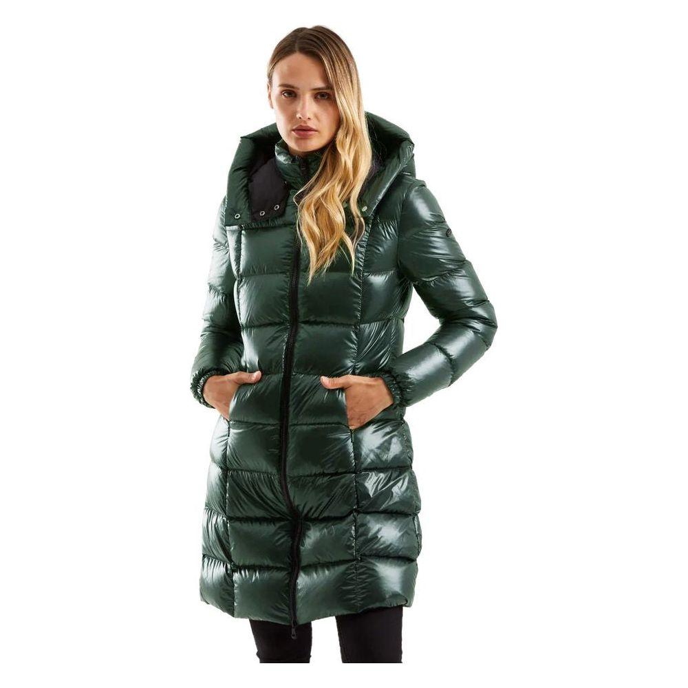 Refrigiwear Green Polyester Women Jacket Refrigiwear Dark Slate Gray