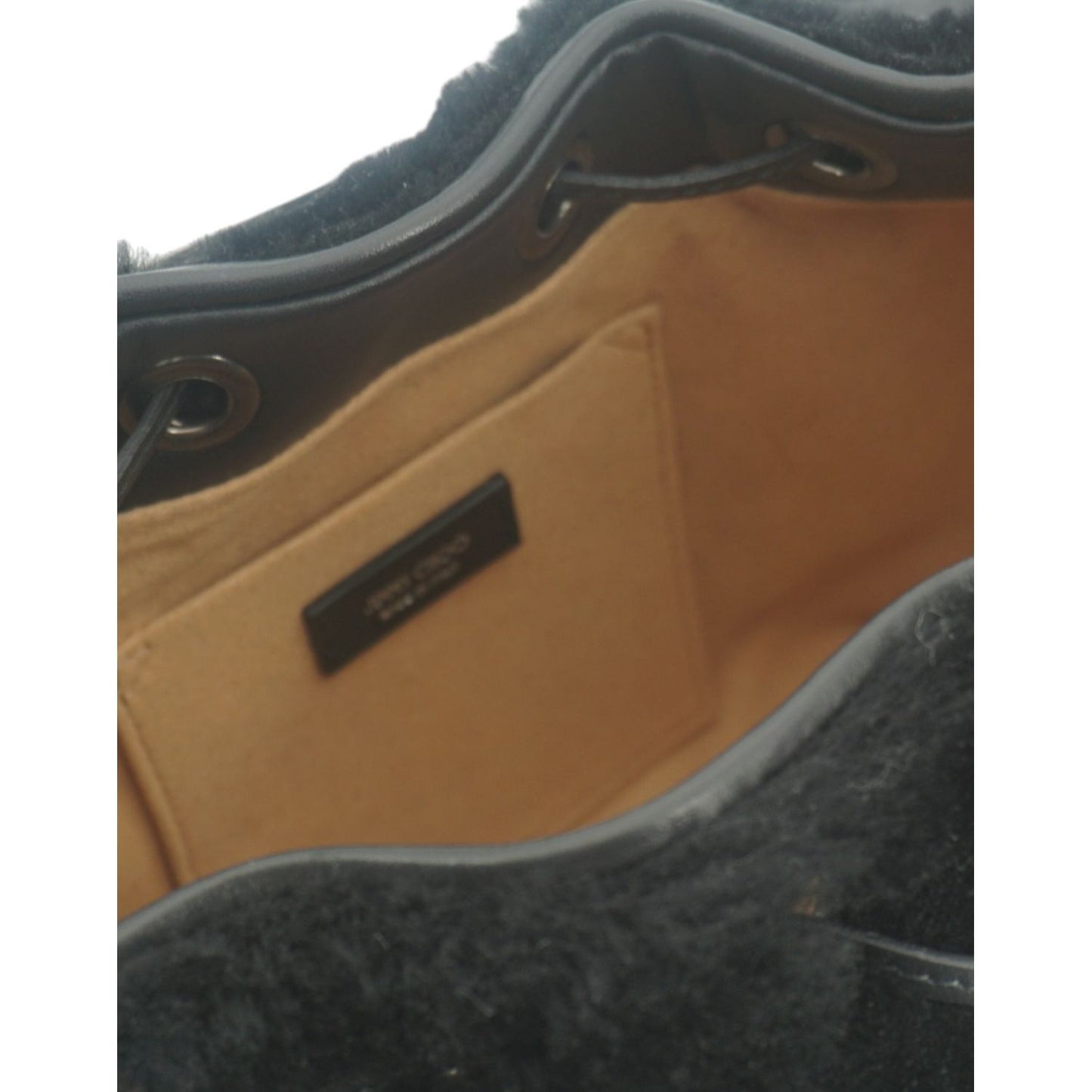 Jimmy Choo Black Leather Top Handle and Shoulder Bag Jimmy Choo Dark Olive Green