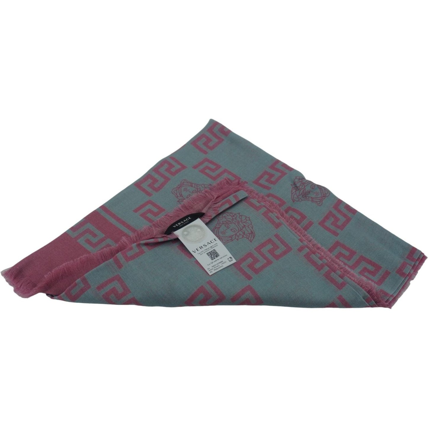 Versace Light Pink MD and Cashmare Medusa Scarf Versace Dim Gray