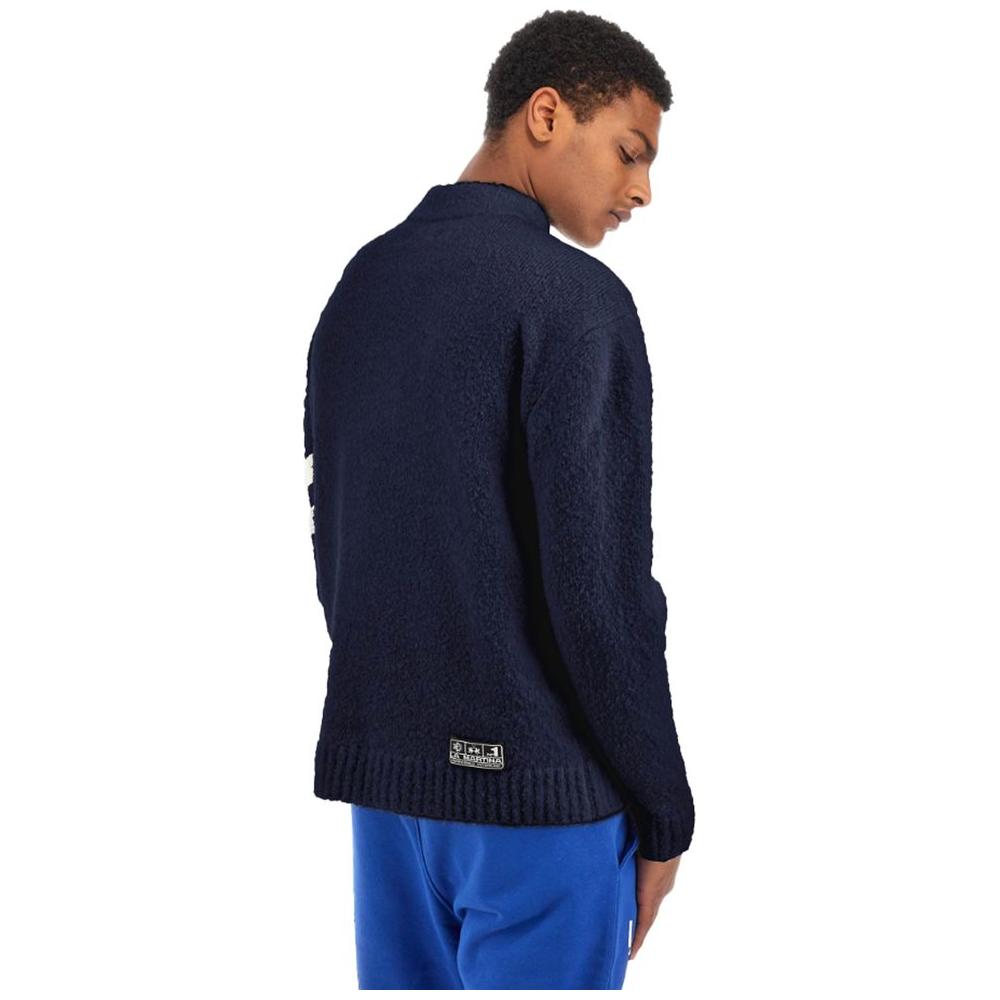 La Martina Blue Polyamide Sweater La Martina Dark Slate Gray