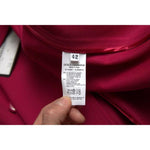 Dolce & Gabbana Dark Pink Double Breasted Trench Coat Jacket JKT3574-42