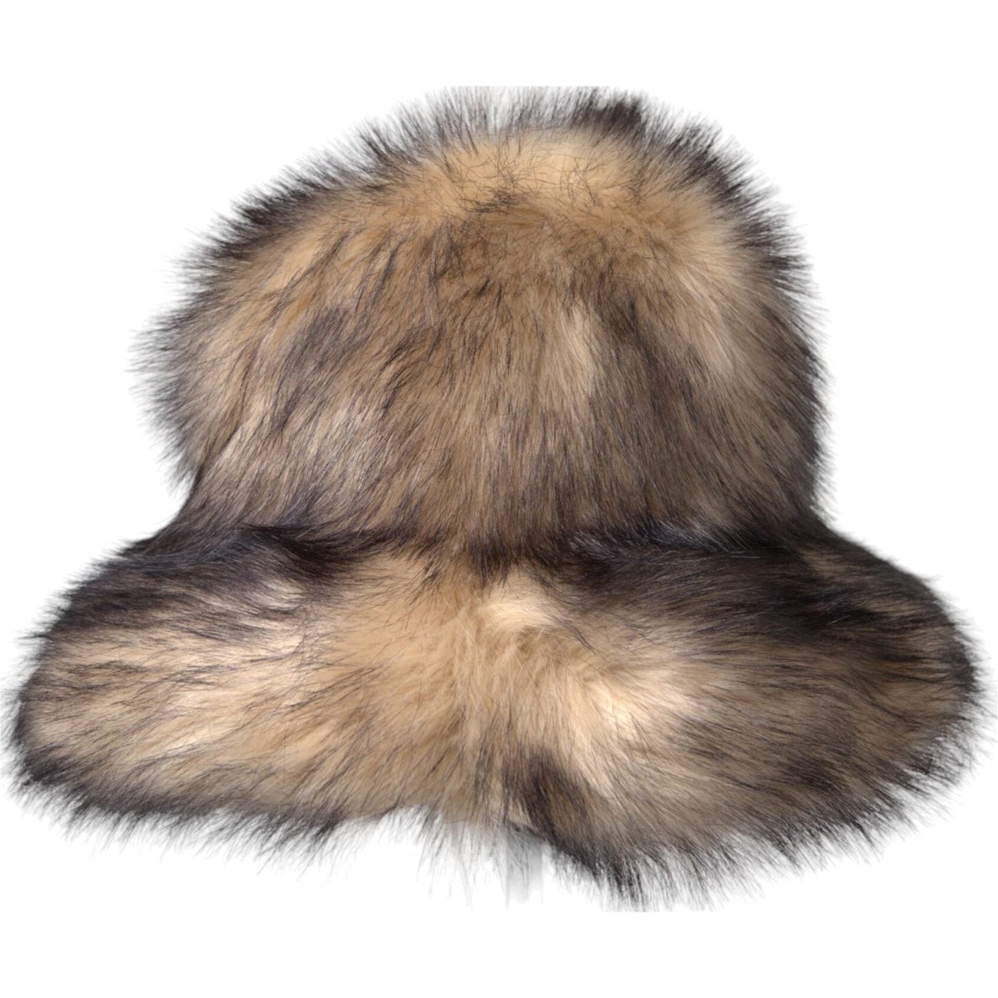 Dolce & Gabbana Brown Faux Fur Modacrylic Fedora Hat Dolce & Gabbana Dim Gray