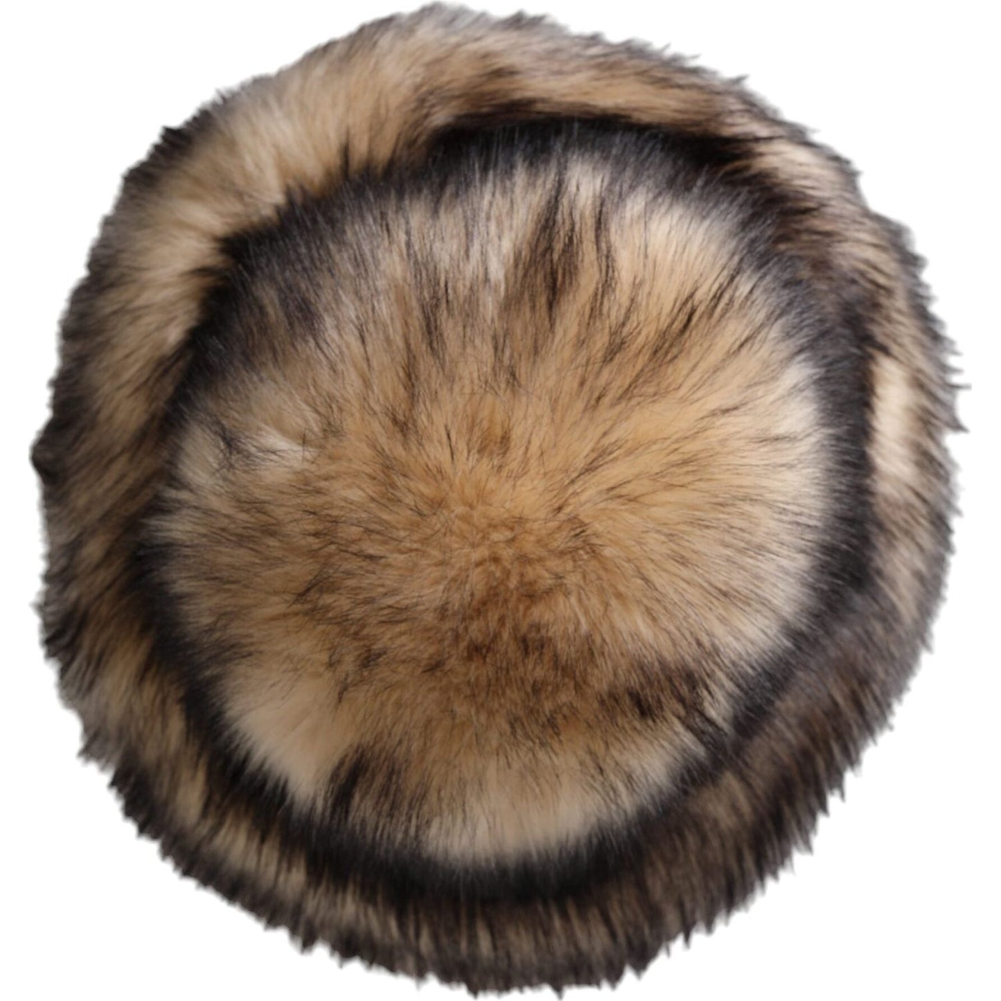 Dolce & Gabbana Brown Faux Fur Modacrylic Fedora Hat Dolce & Gabbana Dim Gray