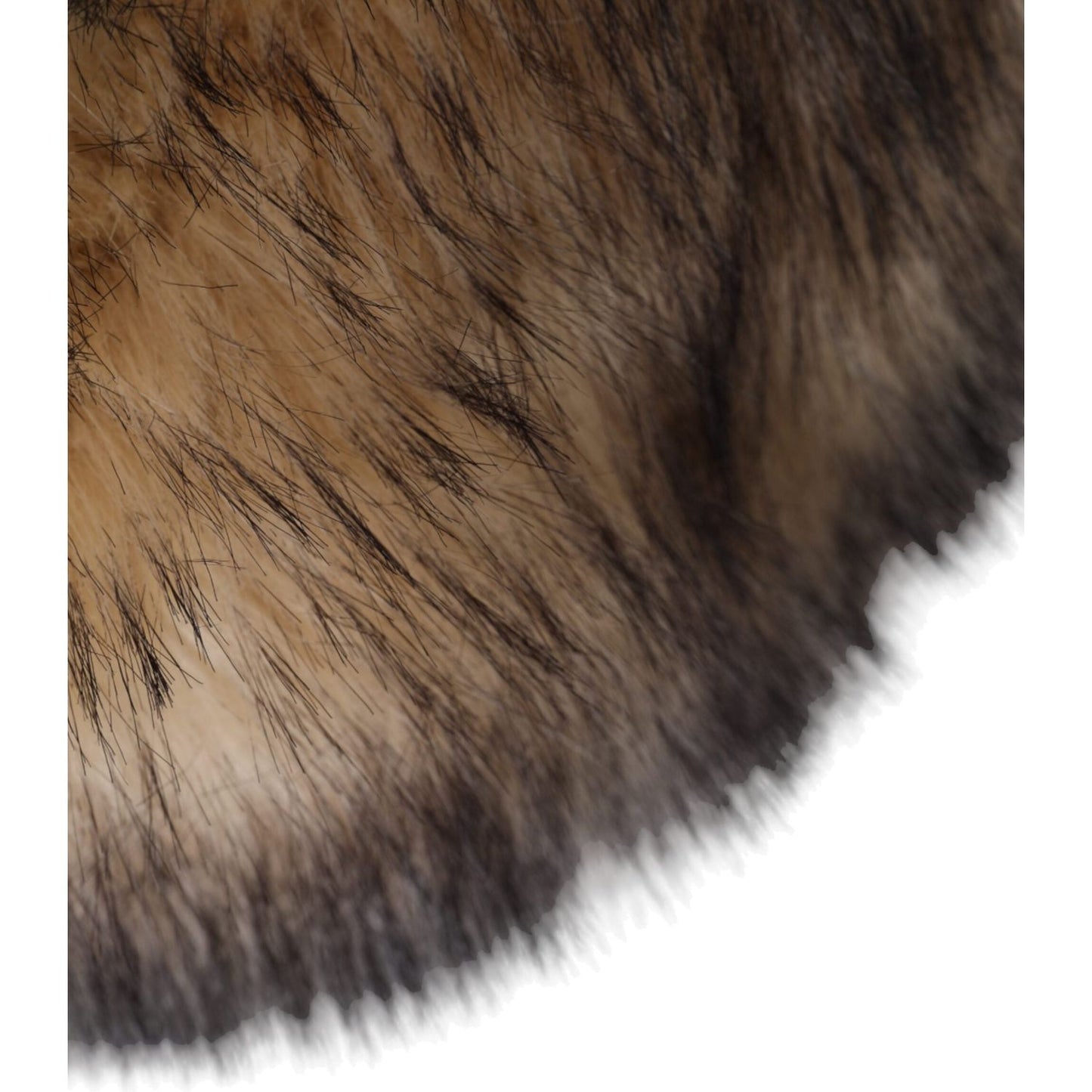 Dolce & Gabbana Brown Faux Fur Modacrylic Fedora Hat Dolce & Gabbana Dark Olive Green