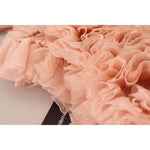 Dolce & Gabbana Pink Ruffles Long Sleeves Pullover Sweater TSH83761-40