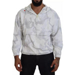 Dolce & Gabbana White Camouflage Hooded Sweatshirt Sweater TSH83999-48