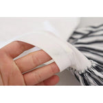 Dolce & Gabbana White Striped Short Sleeves Pullover Top TSH83940-40