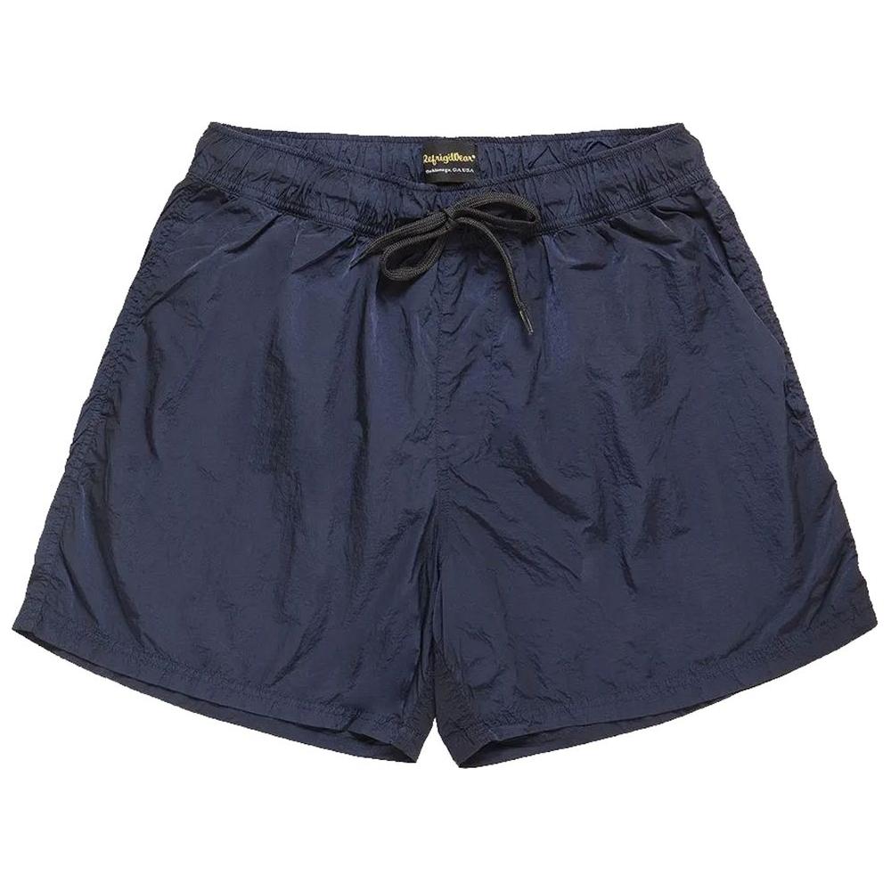 Refrigiwear Blue Nylon Men's Swim Trunk Refrigiwear Dark Slate Gray