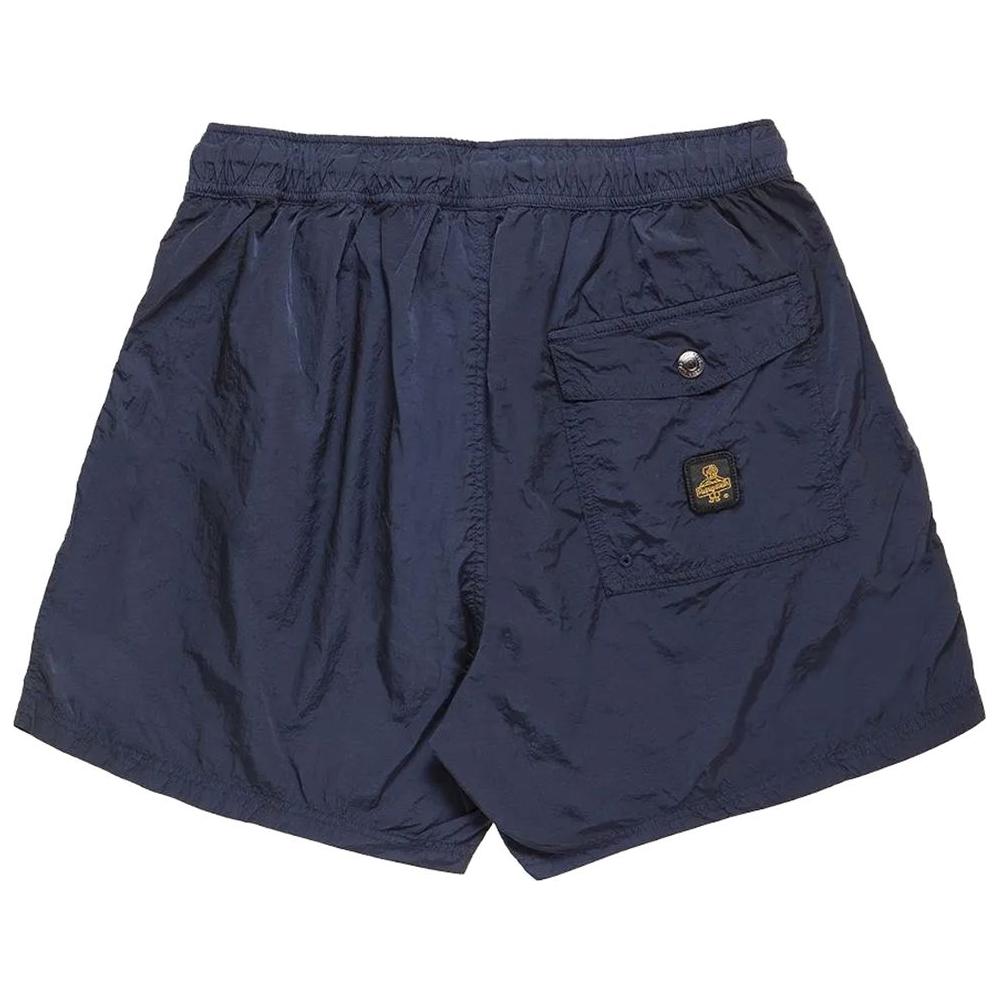 Refrigiwear Blue Nylon Men's Swim Trunk Refrigiwear Dark Slate Gray