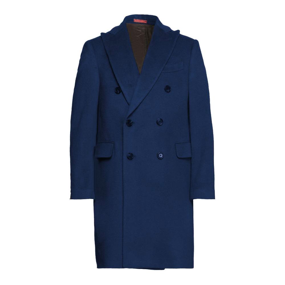 Elegant Dark Blue Borgia Coat Borgia Midnight Blue
