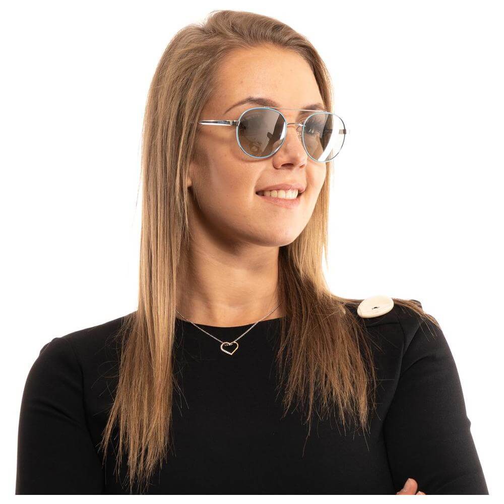 Guess Turquoise Women Sunglasses Guess Tan