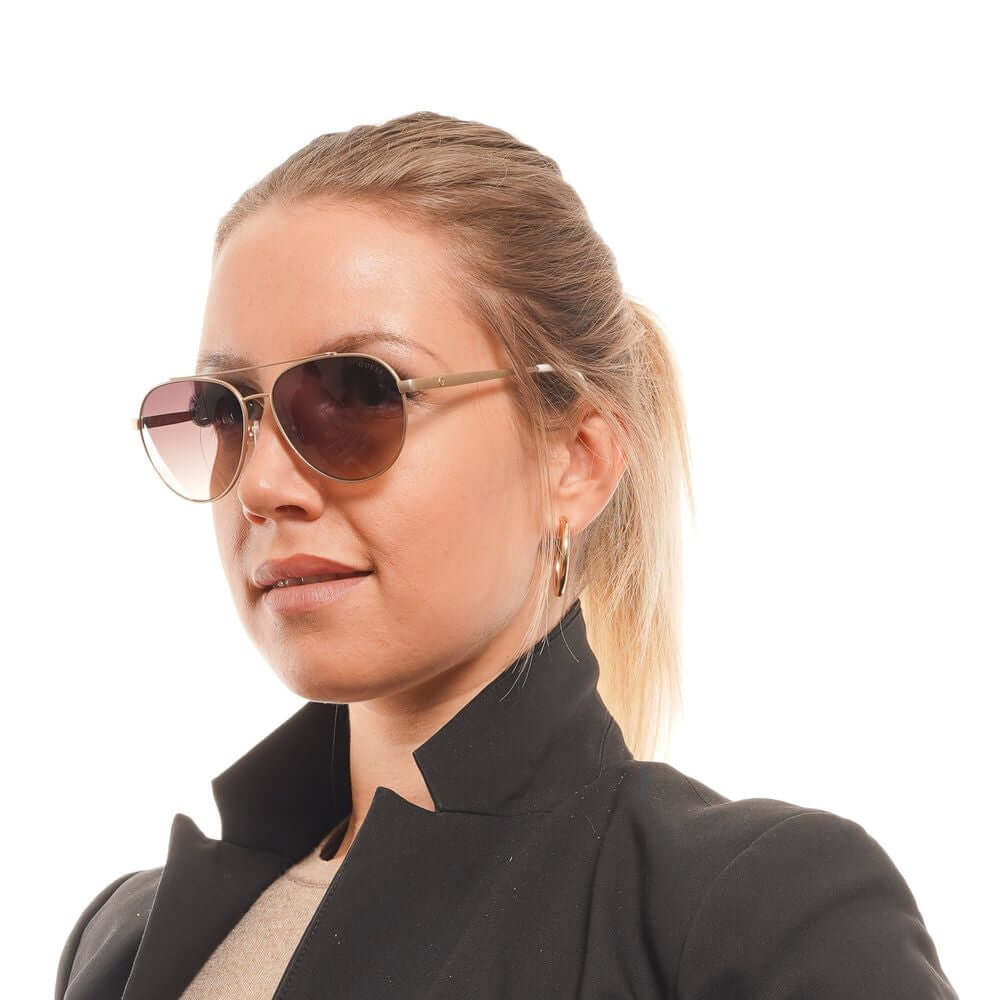 Guess Gold Women Sunglasses Guess Dark Slate Gray