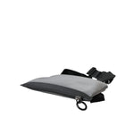 Dolce & Gabbana Gray Neoprene Logo Zip Waist Fanny Pack Belt Pouch Bag BAG1458