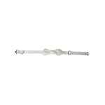 Dolce & Gabbana White Silk Adjustable Neck Men Papillon Bow Tie