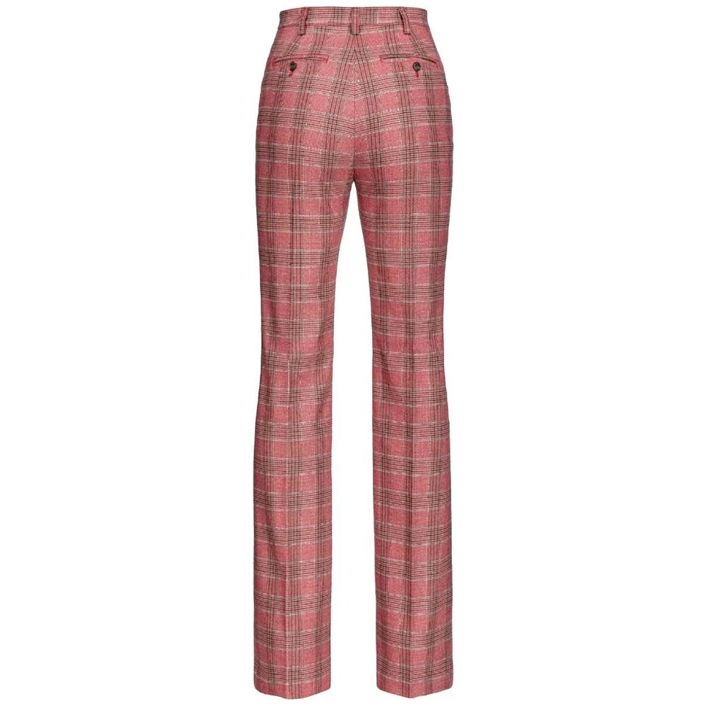 PINKO Red Polyester Jeans & Pant PINKO Rosy Brown
