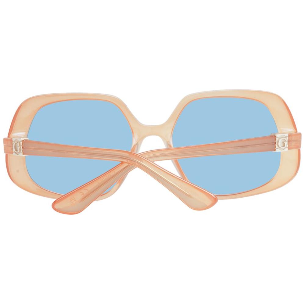 Guess Brown Women Sunglasses Guess Light Steel Blue