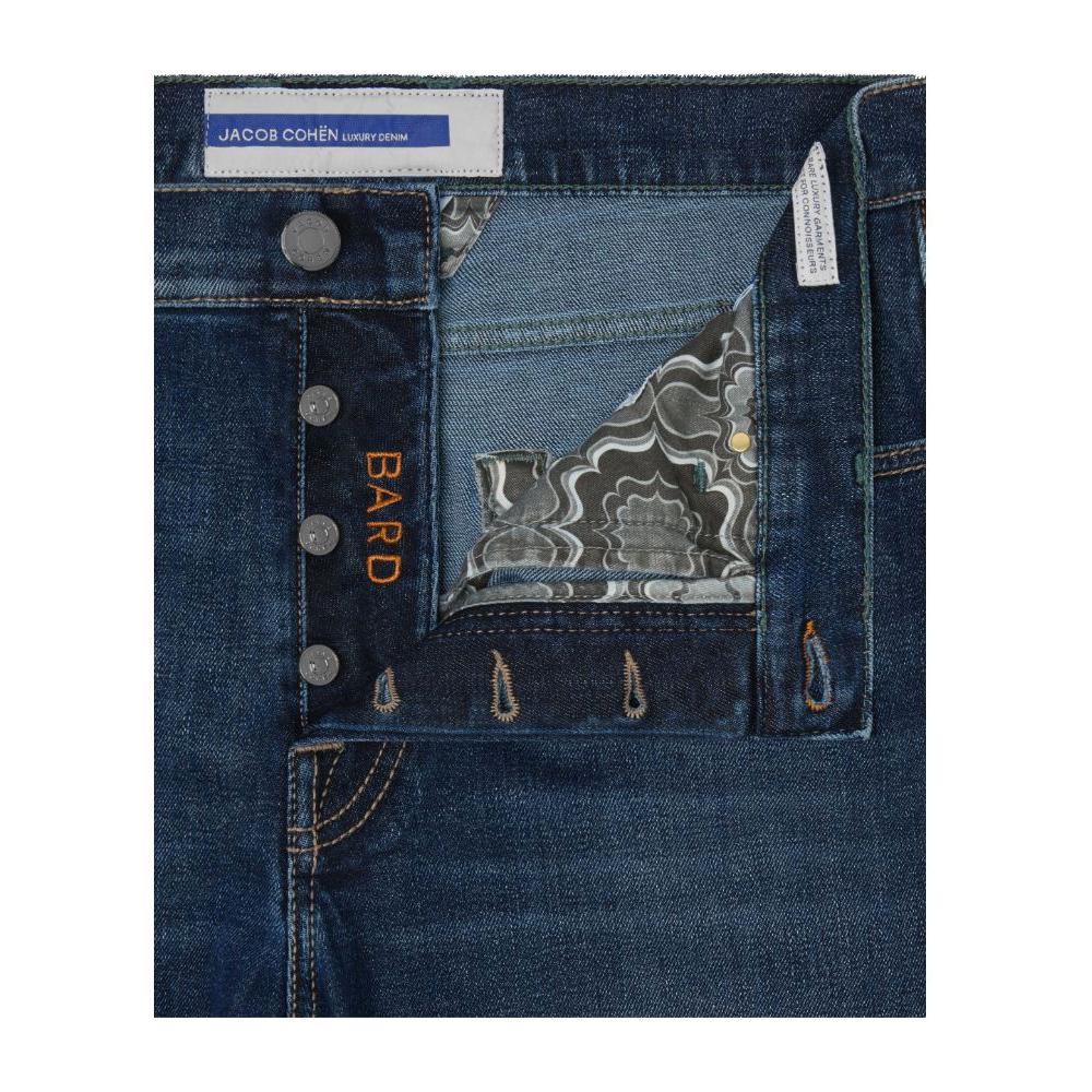 Jacob Cohen Blue Cotton Jeans & Pant Jacob Cohen Dark Slate Gray