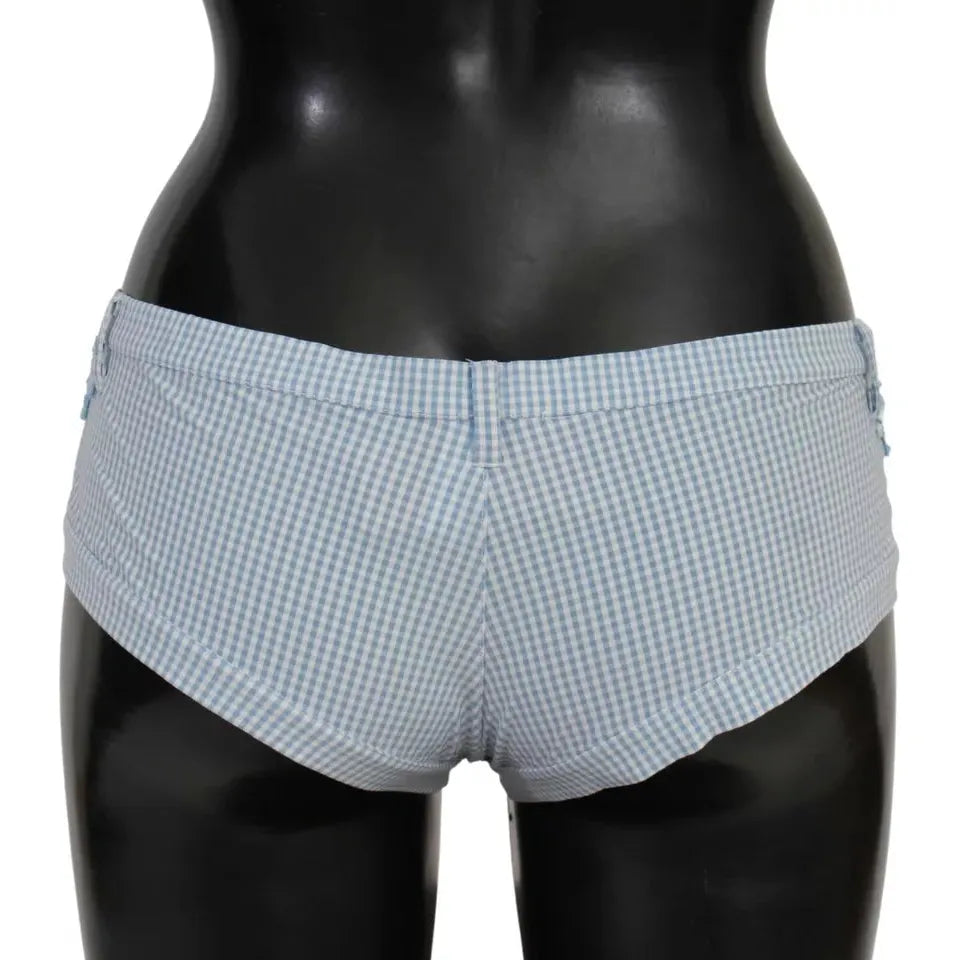 Ermanno Scervino Blue Beachwear Bottoms Swimsuit Shorts Ermanno Scervino Gray