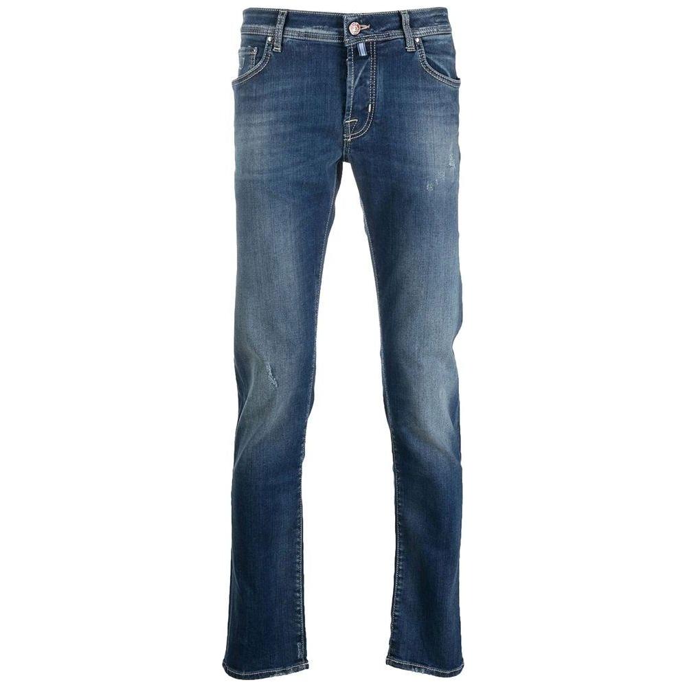 Jacob Cohen Blue Cotton Jeans & Pant Jacob Cohen Dark Slate Gray