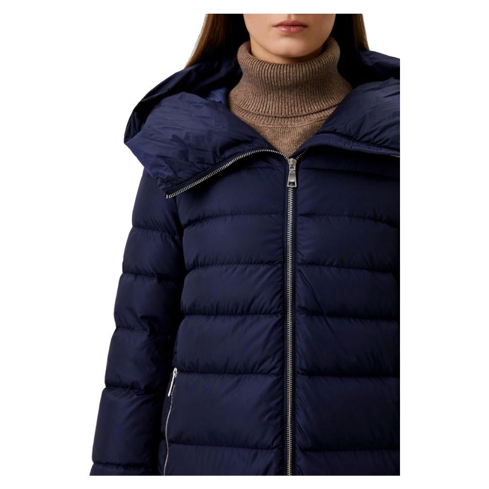 Add Blue Nylon Women Jacket Add Black