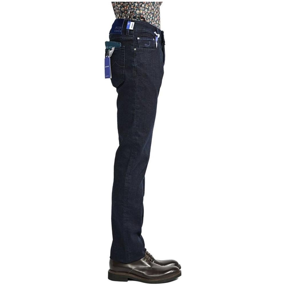 Jacob Cohen Blue Cotton Jeans & Pant Jacob Cohen Dark Slate Gray
