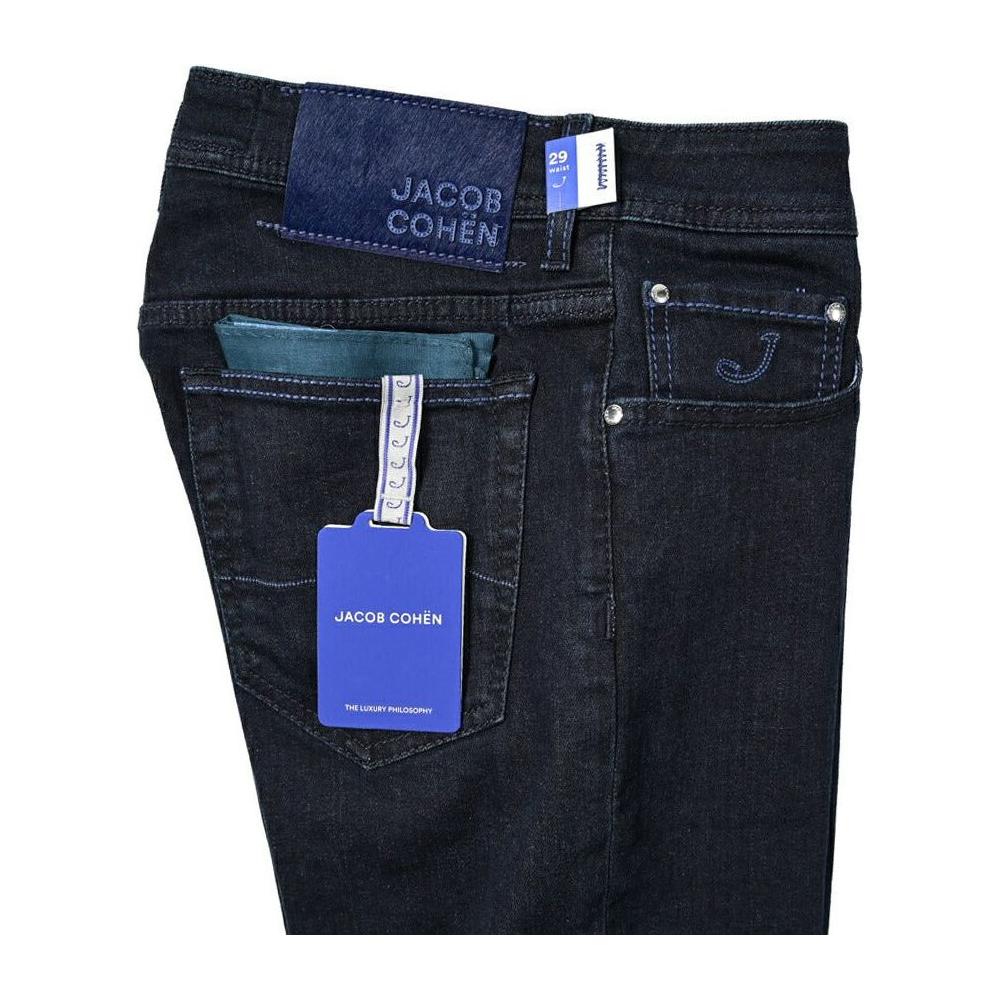 Jacob Cohen Blue Cotton Jeans & Pant Jacob Cohen Dark Slate Gray