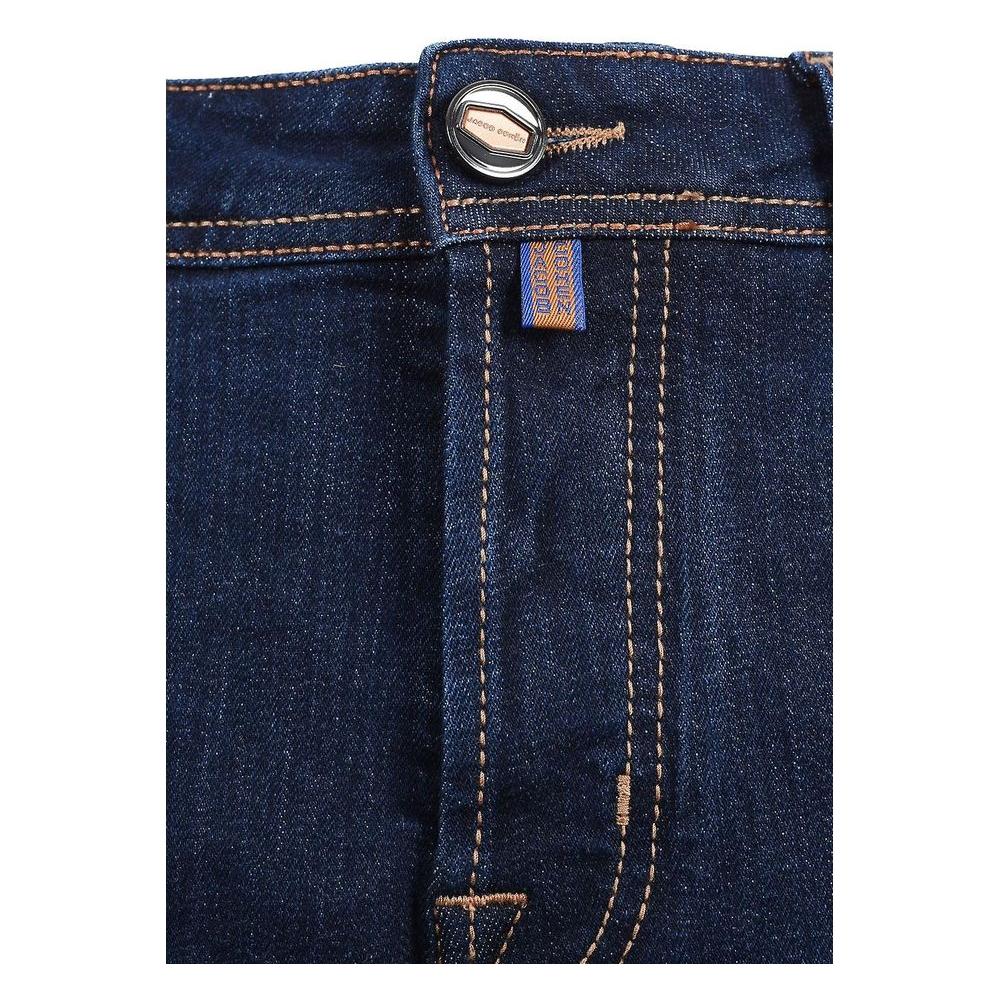 Jacob Cohen Blue Cotton Jeans & Pant Jacob Cohen Dark Slate Gray