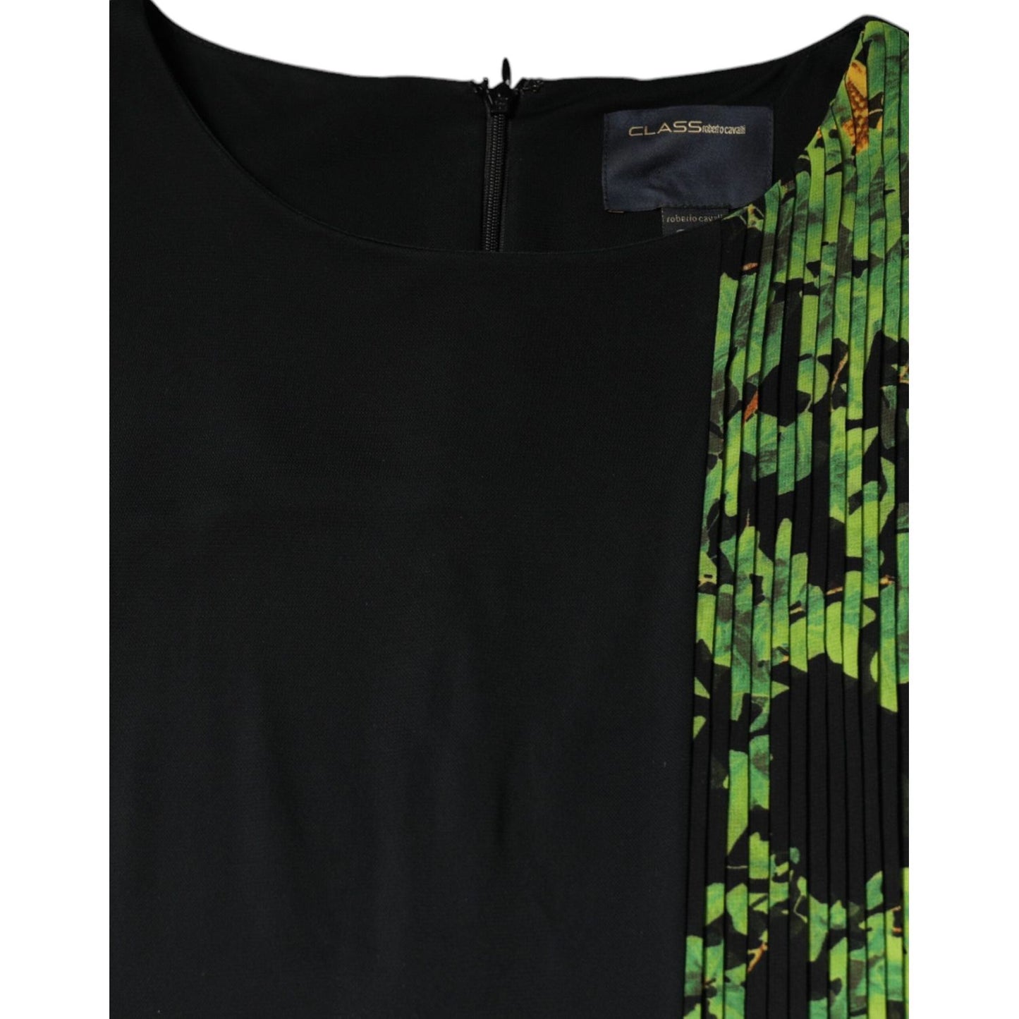 Roberto Cavalli Multicolor Floral Sheath Knee Length Dress Roberto Cavalli Black