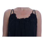 Dolce & Gabbana Black Silk Lace Chemise Dress BIK082-3