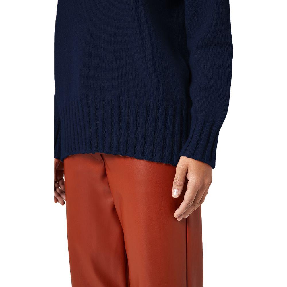 Alpha Studio Blue Cashmere Sweater Alpha Studio Sienna