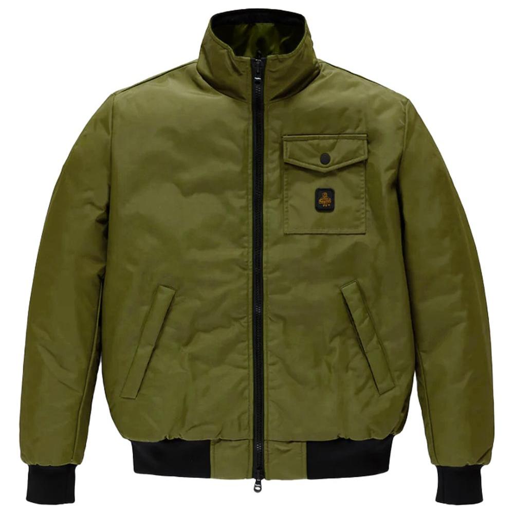 Refrigiwear Green Nylon Jacket Refrigiwear Dark Olive Green