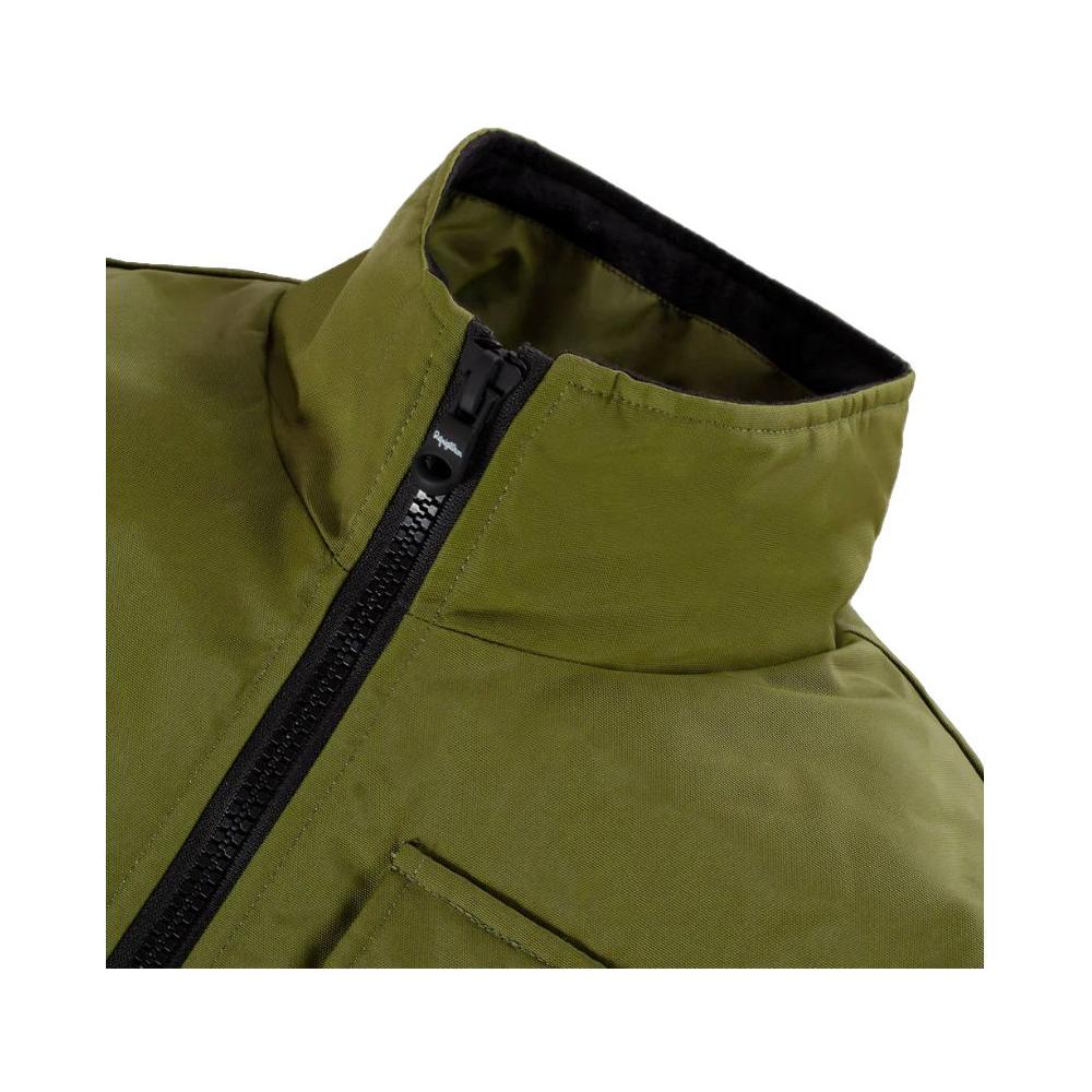 Refrigiwear Green Nylon Jacket Refrigiwear Dark Olive Green
