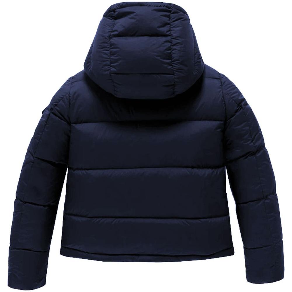Refrigiwear Blue Polyester Jackets & Coat Refrigiwear Black