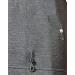 Dolce & Gabbana Gray Cotton Blend Embellished Tee T-shirt TSH84630-38