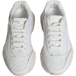 Dolce & Gabbana White Daymaster Low Top Sneakers Shoes LA11827-37.5