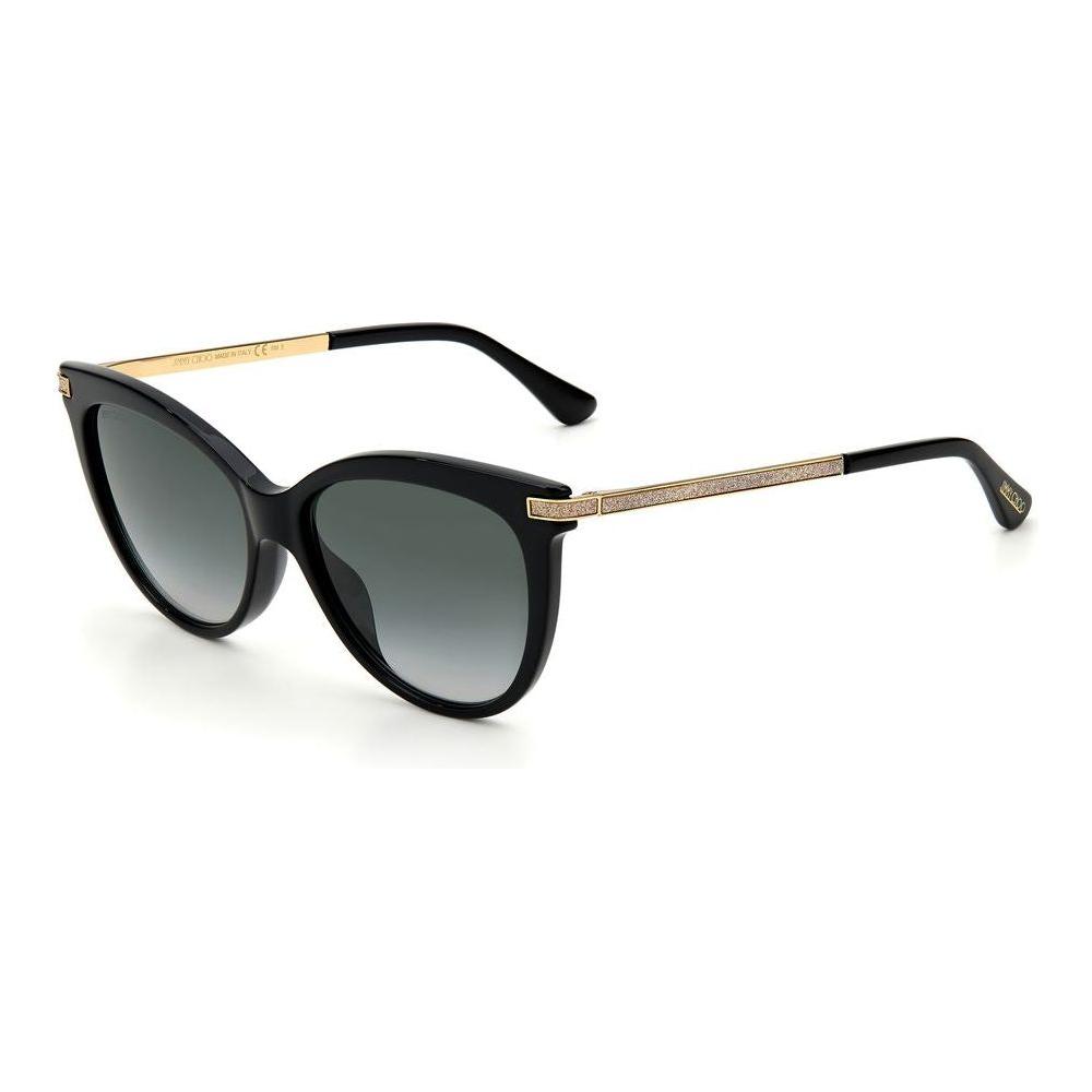 Jimmy Choo Black Acetate Sunglasses Jimmy Choo Dark Slate Gray
