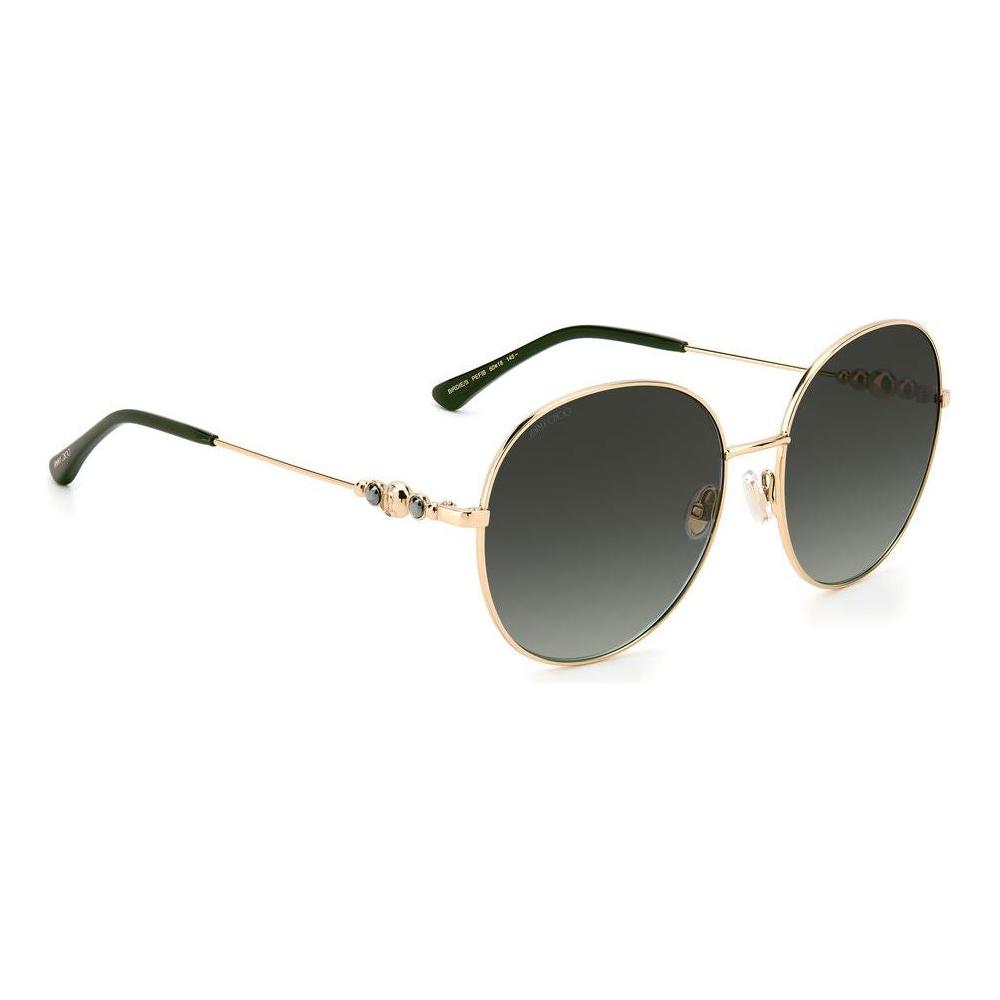 Jimmy Choo Green Stainless Steel Sunglasses Jimmy Choo Dark Slate Gray