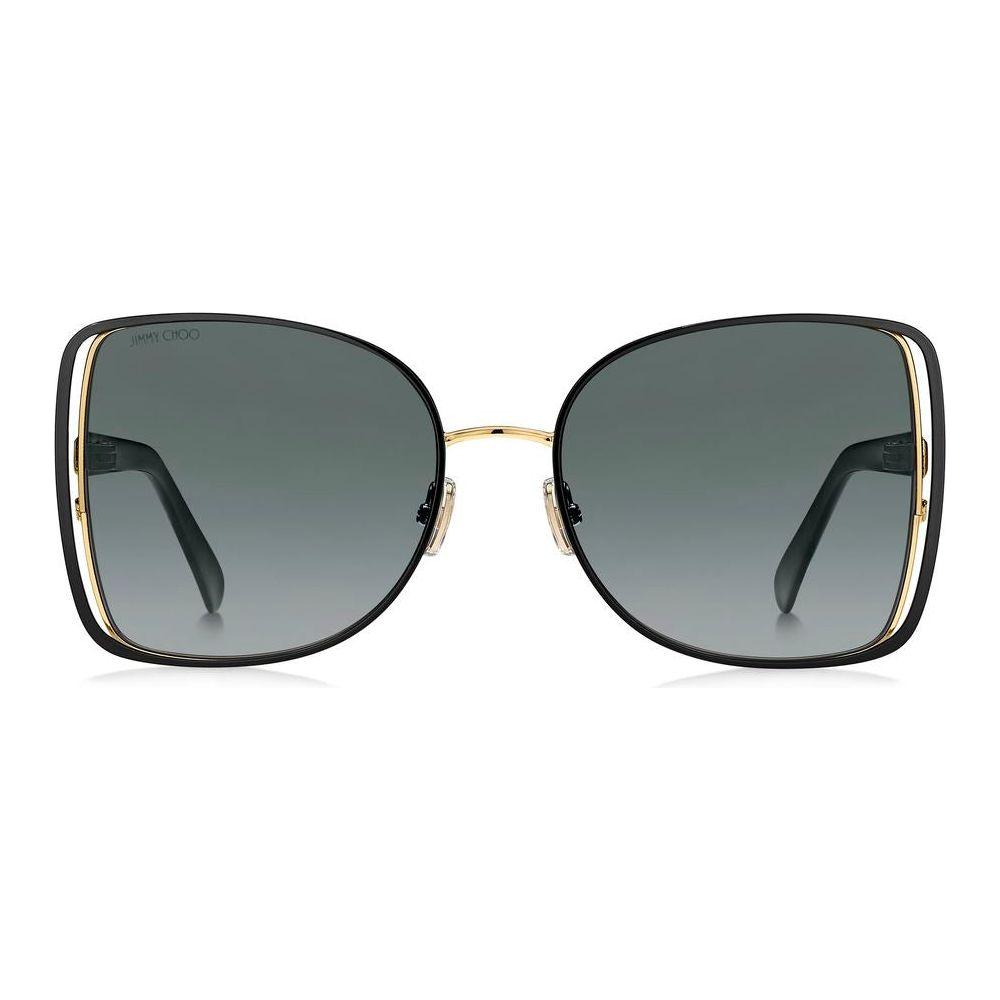 Jimmy Choo Bicolor Metal Sunglasses Jimmy Choo Slate Gray