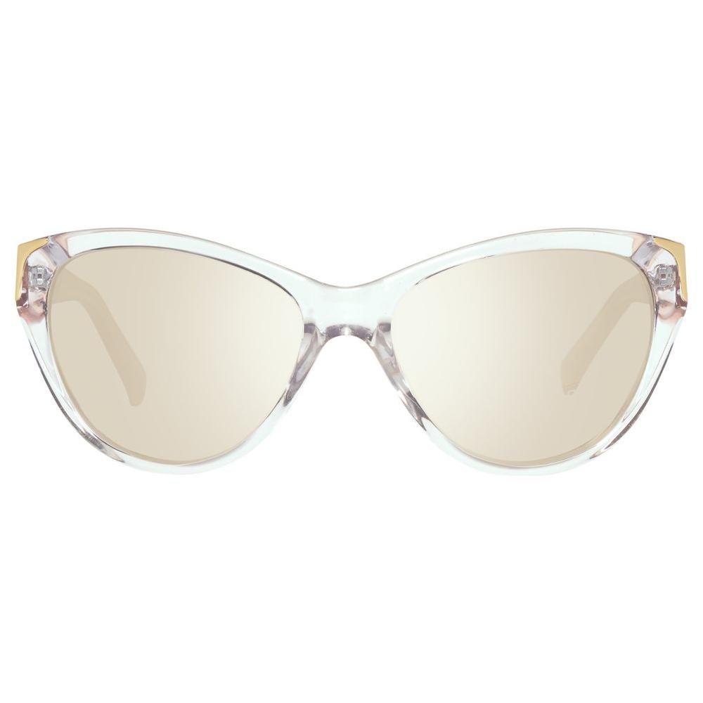 Guess Transparent Plastic Sunglasses Guess Light Gray