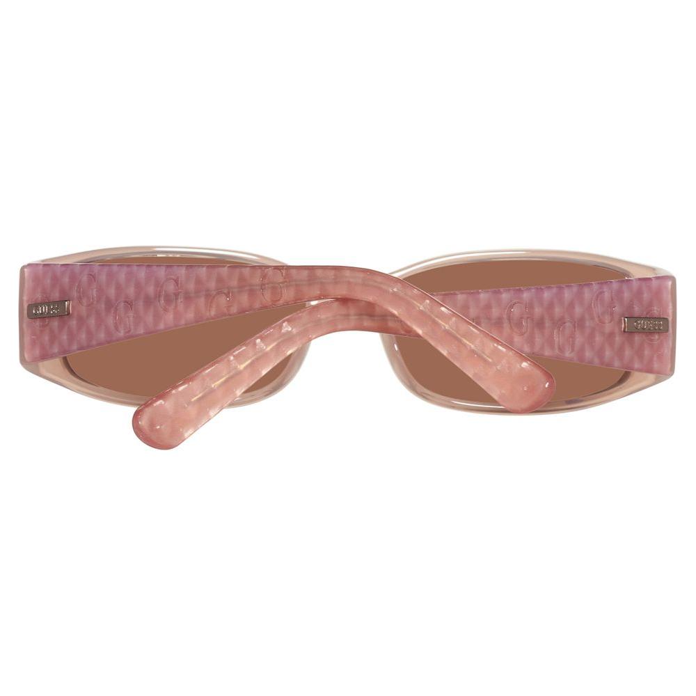 Guess Multicolor Plastic Sunglasses Guess Rosy Brown