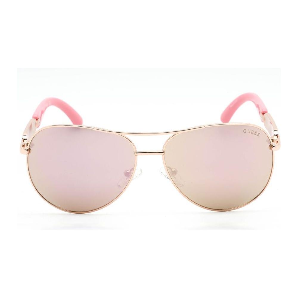 Guess Multicolor Metal Sunglasses Guess Antique White