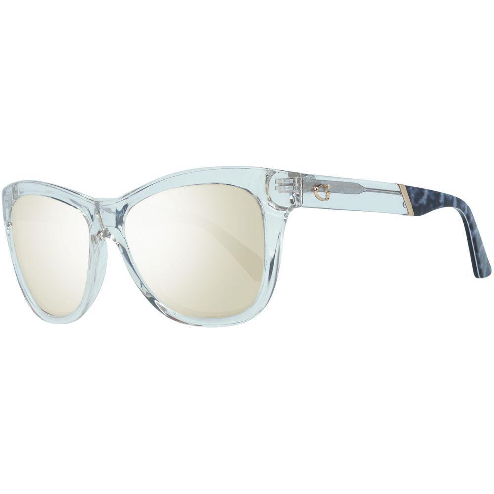 Guess Transparent Acetate Sunglasses Guess Light Gray