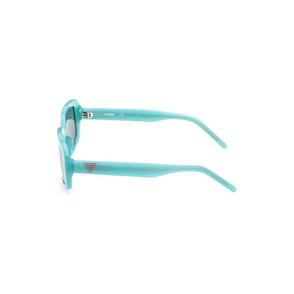 Guess Brown Injected Sunglasses Guess Sky Blue