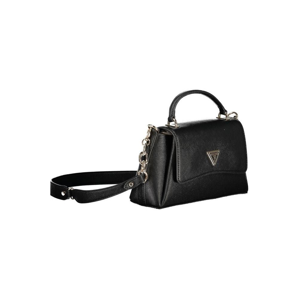 Guess Jeans Black Polyethylene Handbag Guess Jeans Black