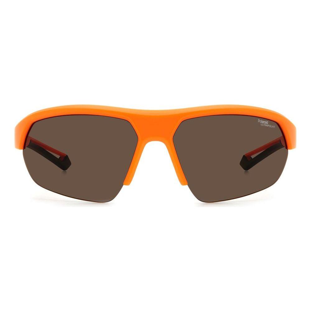 Polaroid Orange Resin Sunglasses Polaroid Dark Olive Green