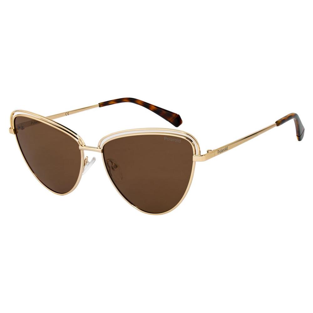 Polaroid Gold Metal Sunglasses Polaroid Dark Olive Green