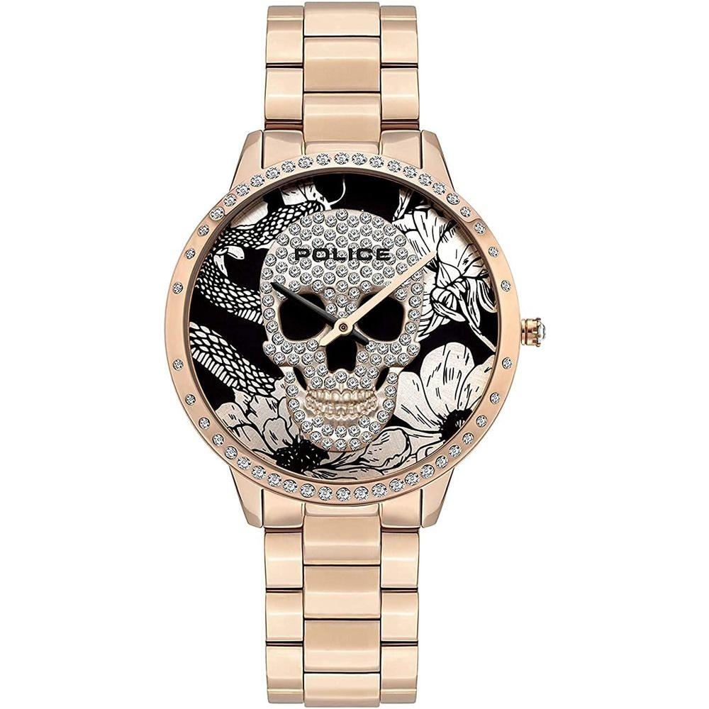 Police Multicolor Stainless Steel Watch Police Light Gray