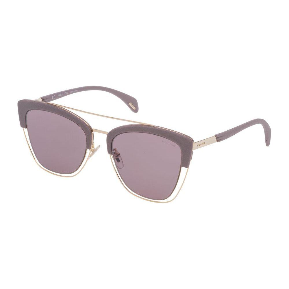 Police Multicolor Metal Sunglasses Police Rosy Brown