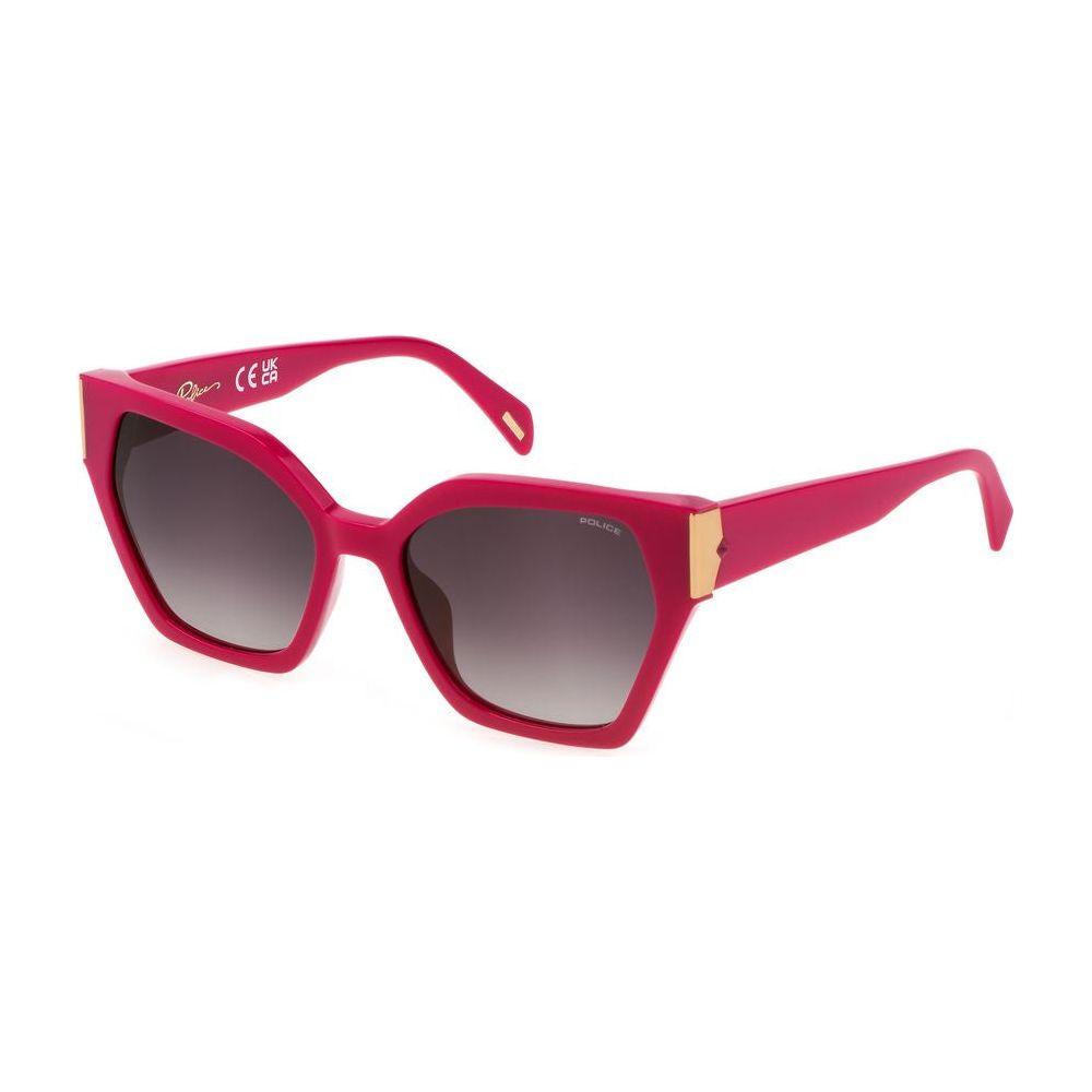 Police Multicolor Plastic Sunglasses Police Maroon